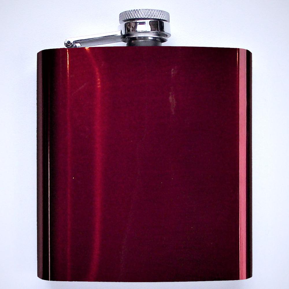 Personalised 'Little Helper' Stainless Steel Hip Flask made for you by Custom Gift Studio at Cheshire Oaks